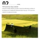 thumbnail image 3 of Wosthever Cama plegable para acampar a prueba de humedad, almohadilla para dormir portátil para exteriores, cuna ligera para descanso de carpas Gris, 3 of 6