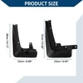 thumbnail image 3 of Guardias de barro Unique Bargains con accesorios de montaje para BMW X3 2018-2023, guardias de barro delanteras y traseras, 1 juego, 3 of 6