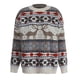 thumbnail image 4 of Jersey de navidad de gran tamaño para mujer, jersey de manga larga con cuello redondo, prendas de punto cálidas y gruesas, Tops de invierno, 2024, 4 of 4