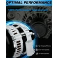 thumbnail image 4 of YZHIDIANF Alternator, 180A High Output Alternator for Dodge Durango Jeep Grand Cherokee 3.6L 2011-2021 #4801778AF, 4 of 5