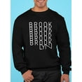 thumbnail image 2 of Brooklyn, Manhattan Design Sweatshirt Men -Image by Shutterstock, Male x-Large, 2 of 4