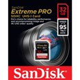 thumbnail image 3 of Tarjeta SD 32GB Sandisk Graba 4K 8K UHD SDSDXXO-032G-GN4IN SanDisk SDSDXXO-032G-GN4IN, 3 of 3