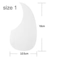 thumbnail image 2 of Transparent Acoustic Guitar Pickguard Droplets Self-Adhesive Guard for 40/41 Inches Guitar(opp), 2 of 7