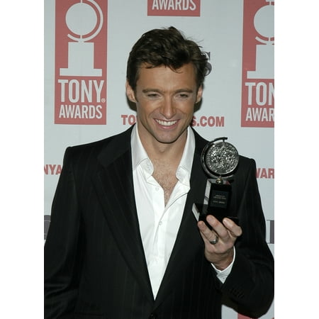 Actor Hugh Jackman Winner For Best Leading Actor In A Musical At 2004 Tony Awards New York June 6 2004