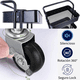 thumbnail image 3 of Carrito De Servicio 3 Niveles Metal Ruedas Auxiliar Multiuso, 3 of 8