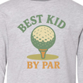 thumbnail image 4 of Inktastic Best Kid by Par Golf Ball Motif Long Sleeve Youth T-Shirt, 4 of 5