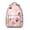 Pink-5, variant on Stylish School Bag with Fresh Avocado Art - Waterproof & Ergonomic Backpack for Teens, Breathable Shoulder Straps & Organized Pockets