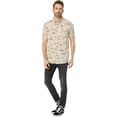 thumbnail image 3 of Rip Curl TAUPE Men's Party Pack Short Sleeve Button Front Shirt, 2XL, 3 of 4
