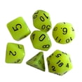 thumbnail image 1 of Dados acrílicos de múltiples caras, juegos de mesa noctilucentes, herramientas, números, forma geométrica, juego de dados 7 piezas sidaley WJ3274-05, 1 of 7