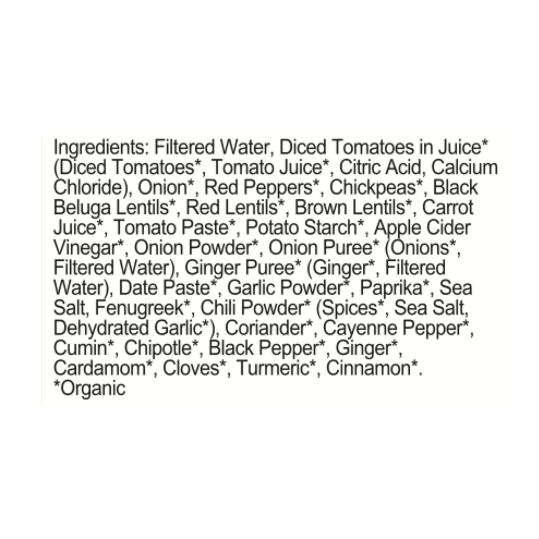 (6 pack) PLANTSTRONG Spiced Lentil Chili - Shelf-Stable, Ready-To-Eat, Protein Packed and a Good Source of Fiber