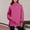006Hot Pink, variant on Generic Womens Oversized Sweatshirts Turtleneck Pullover Long Sleeve Hoodies Cozy Fleece Oversized Tops Fall Fashion Outfits