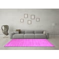 thumbnail image 3 of Ahgly Company Indoor Square Solid Purple Modern Area Rugs, 8' Square, 3 of 4