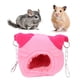 thumbnail image 1 of Franela mascota hámster hamaca cálida colgante nido para dormir casa columpio cama para ardilla conejillo de indias loros rosa rojo, 1 of 5