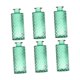 thumbnail image 3 of 6 jarrones de cristal con forma de capullo, contenedores decorativos para plantas, adornos, mini jarrones de flores para Verde, 3 of 7