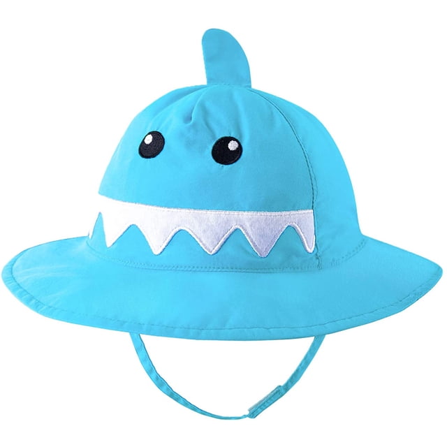 Cubo de algodón con forma de Animal para bebé, sombreros de sol para niños pequeños UPF 50+, sombreros de verano, protección solar para niños, bebés, niños pequeños, niñas y niños Xemadio LRWJ243-13