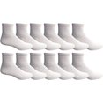 thumbnail image 4 of Yacht & Smith 12 Pairs Value Pack of Men and Women Diabetic Nephropathy and Edema Ankle, Ring Spun Cotton Socks, 4 of 4