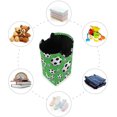 thumbnail image 4 of Panier Imprimé Ballon de Soccer Grand Panier en Tissu avec Poignée, 4 of 7