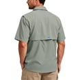 thumbnail image 5 of Mens Button Down Short Sleeve Shirt Casual Shirts Holiday Beach Summer Shirts, 5 of 8