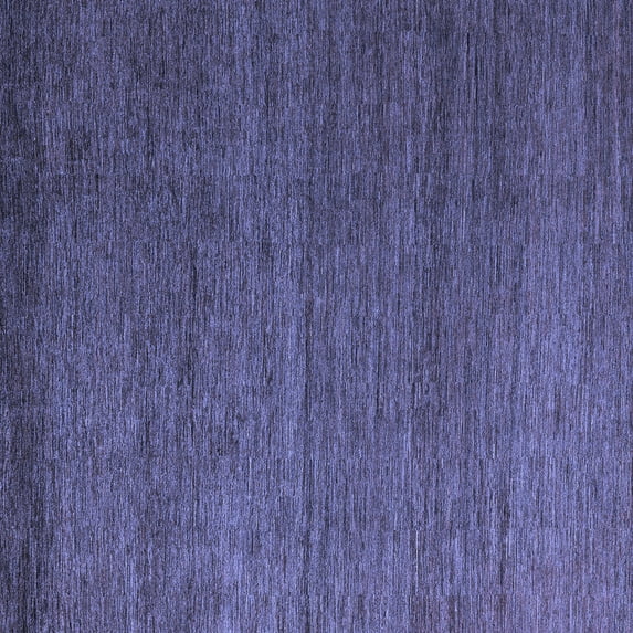 Ahgly Company Indoor Square Abstract Blue Modern Area Rugs, 7' Square