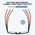 thumbnail image 3 of KQJQS 200 Degree Men's Sports Ultra-Light Anti-Blue Light Reading Glasses, 3 of 5