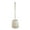 Silver, variant on Gold Detachable Long Handle Toilet Brush Cleaning Tool With Base No Dead Corner Design 1Pc Plastic Rubber Bristles 19.49X4.72X4.72 Inches Bathroom Cleaning Essential Gold Tone 0.80 Lb