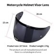thumbnail image 3 of Protector de visera para casco VCOROS VECTOR II Citation II negro, 3 of 6