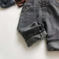 thumbnail image 5 of Kiijoy Toddler Boys Denim Overalls Strap Jumpsuit Kids Relaxed Fit Dungarees, Sizes 4-5, 5 of 6