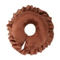 thumbnail image 6 of RENACLIPY U Shaped Brown Face Pillow for and Neck Support, Ideal for Professional Spas and Relaxation, 6 of 6