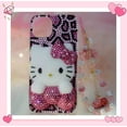 thumbnail image 2 of Funda de teléfono con incrustaciones de diamantes Sanrios Kawaii Hello Kitty, adecuada para Iphone 14, 13, 12, 11 Pro Max, Xs, Xr, 7, 8 Plus, Se202, 2 of 4