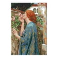 thumbnail image 1 of Cuadros Decorativos Kit de lienzo Costura DIY Punto de cruz 14CT Estampado (Smell the Flower) Wdftyju  embutido en tela, 1 of 9