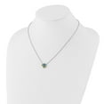thumbnail image 5 of Auriga Fine Jewelry 925 Sterling Silver Rhodium Lt. Swiss Gemstones Necklace for Women 18", 5 of 6
