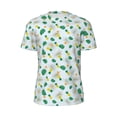 thumbnail image 5 of Wukai Pineapple Print Men's Short-Sleeved Mesh T-Shirt,Quick-Dry Short Sleeve Workout T-Shirt-4X-Large, 5 of 8