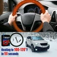 thumbnail image 3 of Heated Steering Wheel Cover - Winter Hand Warmer Universal Car Steering Heater, 3 of 9