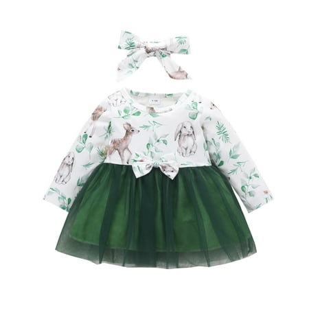 

KI-8jcuD Red Girls Dress Girls Long Sleeve Deer Prints Tulle Dresses Toddler Princess Dress Headbands Set Kids Holiday Sweater Stretchy Sundress Toddler Clothes Clothes for 4 Year Old Girl Long Dres