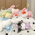 thumbnail image 2 of 10/20cm Sanrio Kuromi Plush Toys Cartoon My Melody Cinnamonroll Plush Sleeping Pillow Soft Stuffed KT Cat Doll Girls Xmas Gift, 2 of 21