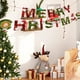 thumbnail image 5 of Decoración Navideña, Pancartas para Fiestas, Guirnaldas de Papel de Colores, Letras Navideñas Colgantes, Guirnaldas, Pancartas de Cuerda, 5 of 6