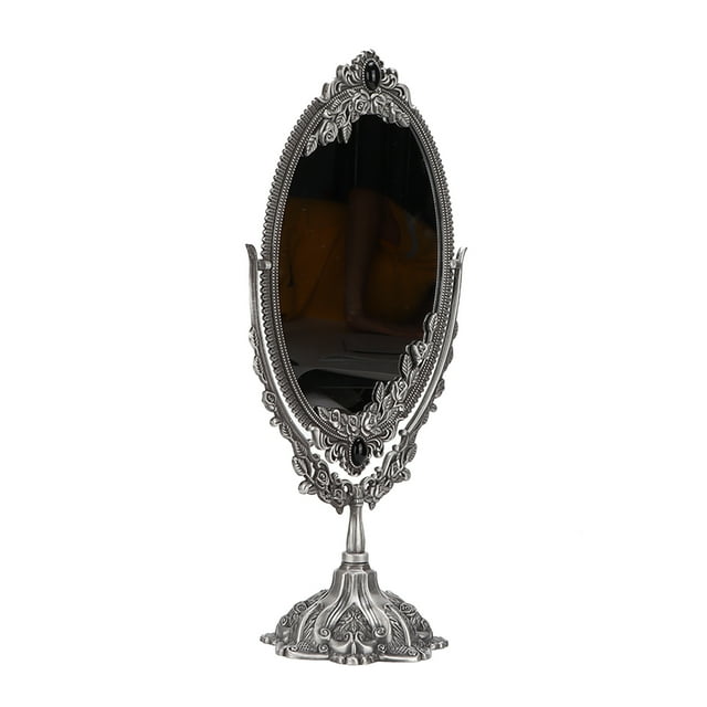 Antique Mirror, Gothic Mirror Vintage Mirror Makeup Mirror Hand Mirror Durable For Birthdays Special Events And Christmas Large,Small