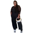 thumbnail image 5 of Plus Size Lazy Day Overalls In Black, 5 of 7