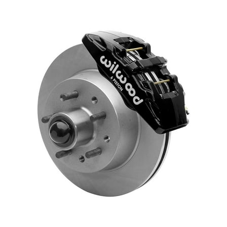 Wilwood 140-14614 Classic Series Dynapro 6 Front 11.75" Big Brake Kit With Black Calipers, Compatible with 1968-1972 Ford F100 Trucks