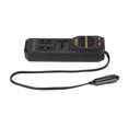 thumbnail image 4 of Transformador de voltaje del convertidor de potencia del inversor del coche de 12V a 220V 200W con adaptador de clip de batería, 4 of 5
