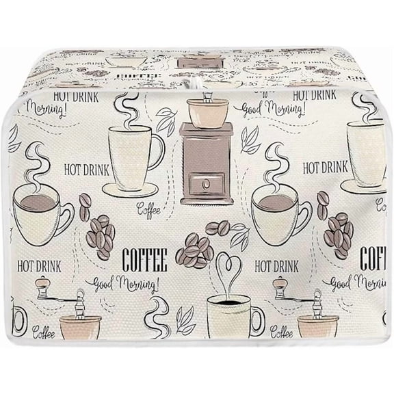 Cute 3D Cat Toaster Covers - Bread Maker Oven Protection Covers for Most Standard 2 Slice Toasters