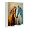 thumbnail image 4 of Stupell Industries Painterly Horse Pair Animals & Insects Painting White Framed Art Print Wall Art, 17 x 17, 4 of 10