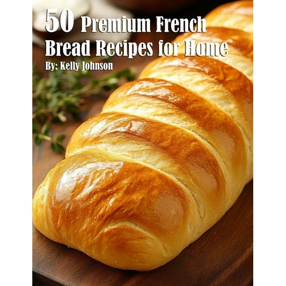 50 Premium French Bread Recipes for Home, (Paperback)