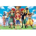 thumbnail image 4 of One Piece: Fishman Island - Crew On Deck Wall Poster with Pushpins, 22.375" x 34", 4 of 4