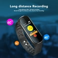 thumbnail image 3 of Digital Voice Recorder Watch, HiFi Player Voice Activated Recorder with Playback, AI Intelligent HD Noise Reduction MP3 Bracelet Recording Device  for Work Study, 3 of 8