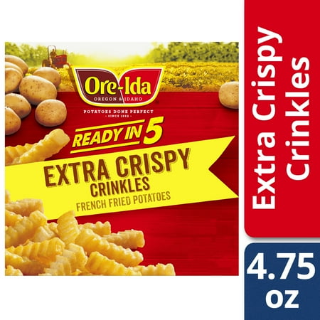 Ore Ida Easy Fries Golden Crinkles 4 75 Oz Box Ore Ida Easy Fries Golden Crinkles 4 75 Oz Box
