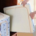 thumbnail image 2 of caja de almacenamiento de tela Oxford, caja de almacenamiento plegable de tela Oxford grande, caja de almacenamiento con soporte de marco de acero de 66 l, Lan Tao, 2 of 3
