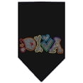 thumbnail image 3 of Pet and Dog Bandana Rhinestone, "Technicolor Diva", 3 of 10