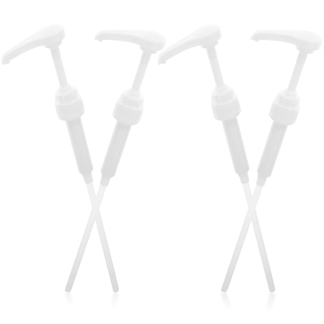 unbranded 1Jgo Plástico Para Botella De Jarabe Uso Con Tubo Largo Y Boquilla Cómoda Color