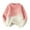 Pink 02, variant on QQAMB Girls Knit Crewneck Sweaters Long Sleeve Kids Fall Winter Cozy Pullover Jumper Tops,3 Years